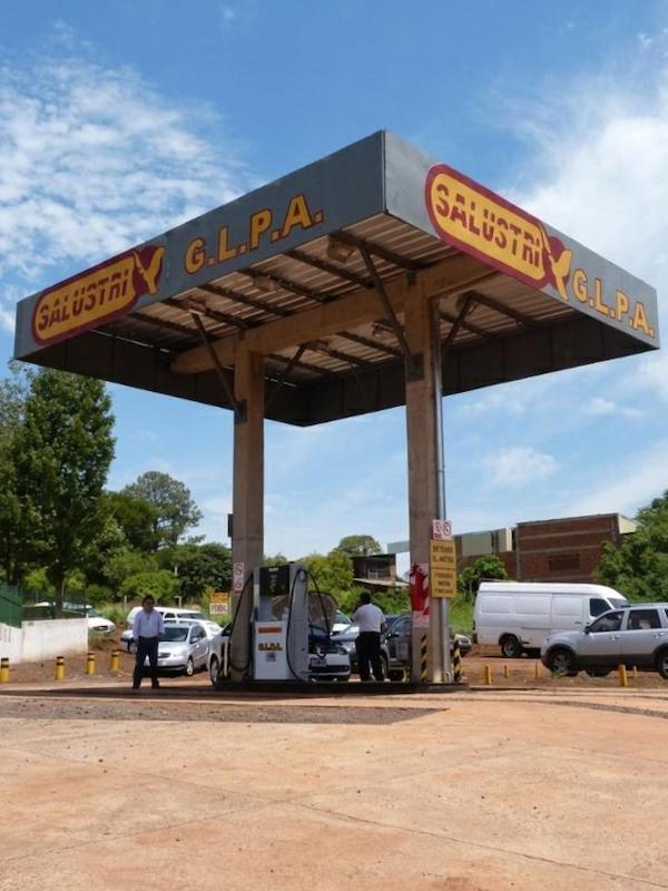 SALUSTRI estación de carga de GLP en Misiones